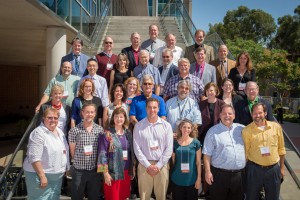 Chairs of the Neuromusculoskeletal Medicine/Osteopathic Manipulative Medicine (NMM/OMM) Departments nationwide meet at Western University of Health Sciences Sept. 24-26, 2015 during the Educational Council of Osteopathic Principles (ECOP) to work on matters that concern the curriculum and the profession. (Jeff Malet, WesternU)