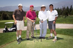 Western University of Health Sciences’ fifth annual Towne & Gown Golf Classic reached a milestone this year. By raising more than $30,000 from this year’s event, the Towne & Gown Scholarship topped $100,000 in total funding.T.F. Chen, DDS, underwrote green fees, carts, lunch and dinner for the 104 golfers who participated in the scramble-format tournament on Monday, June 22, 2015 at Red Hill Country Club in Rancho Cucamonga, California. (Jeff Malet, WesternU)