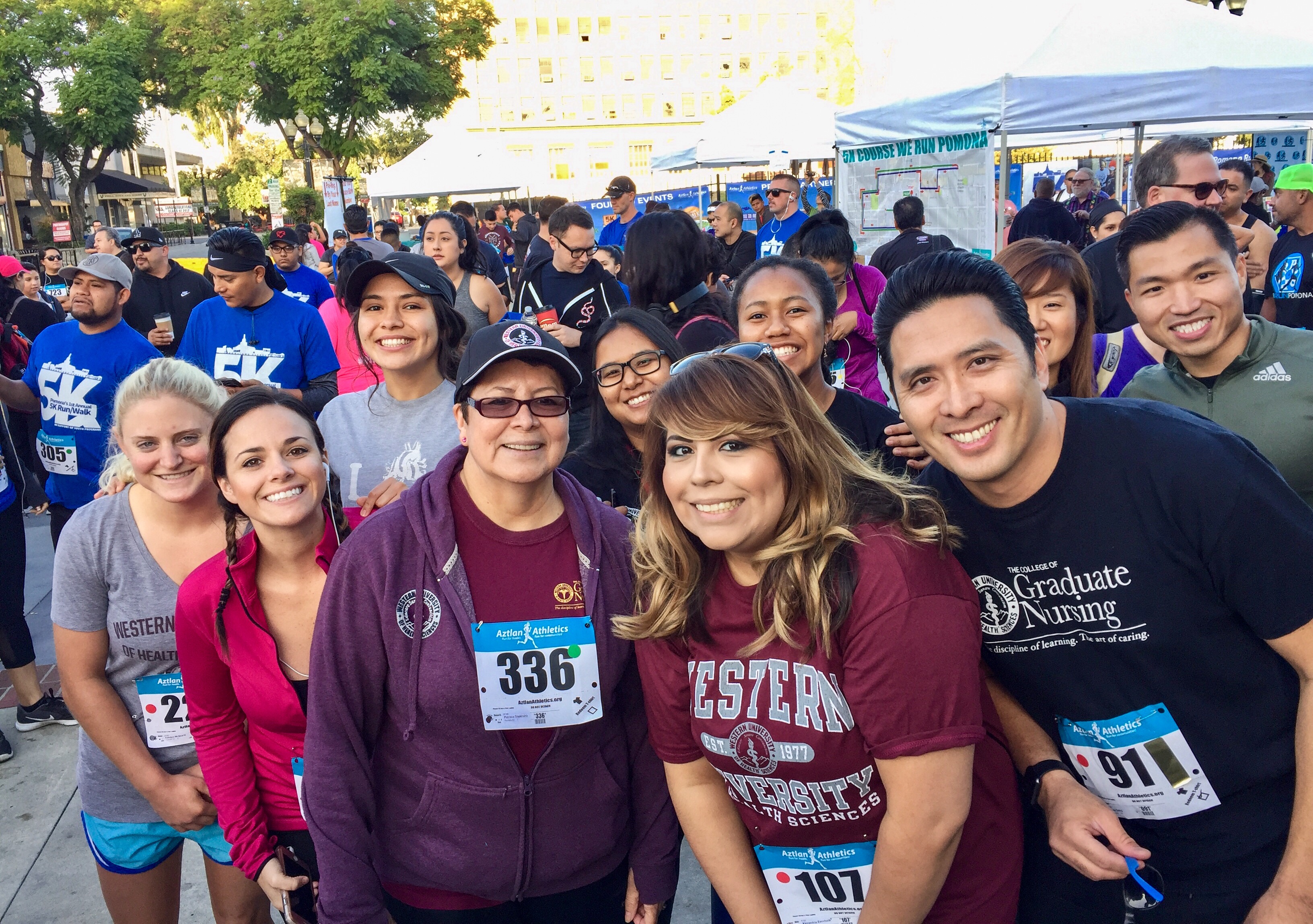 College of Graduate Nursing Provides Health Screenings at 5K Run/Walk