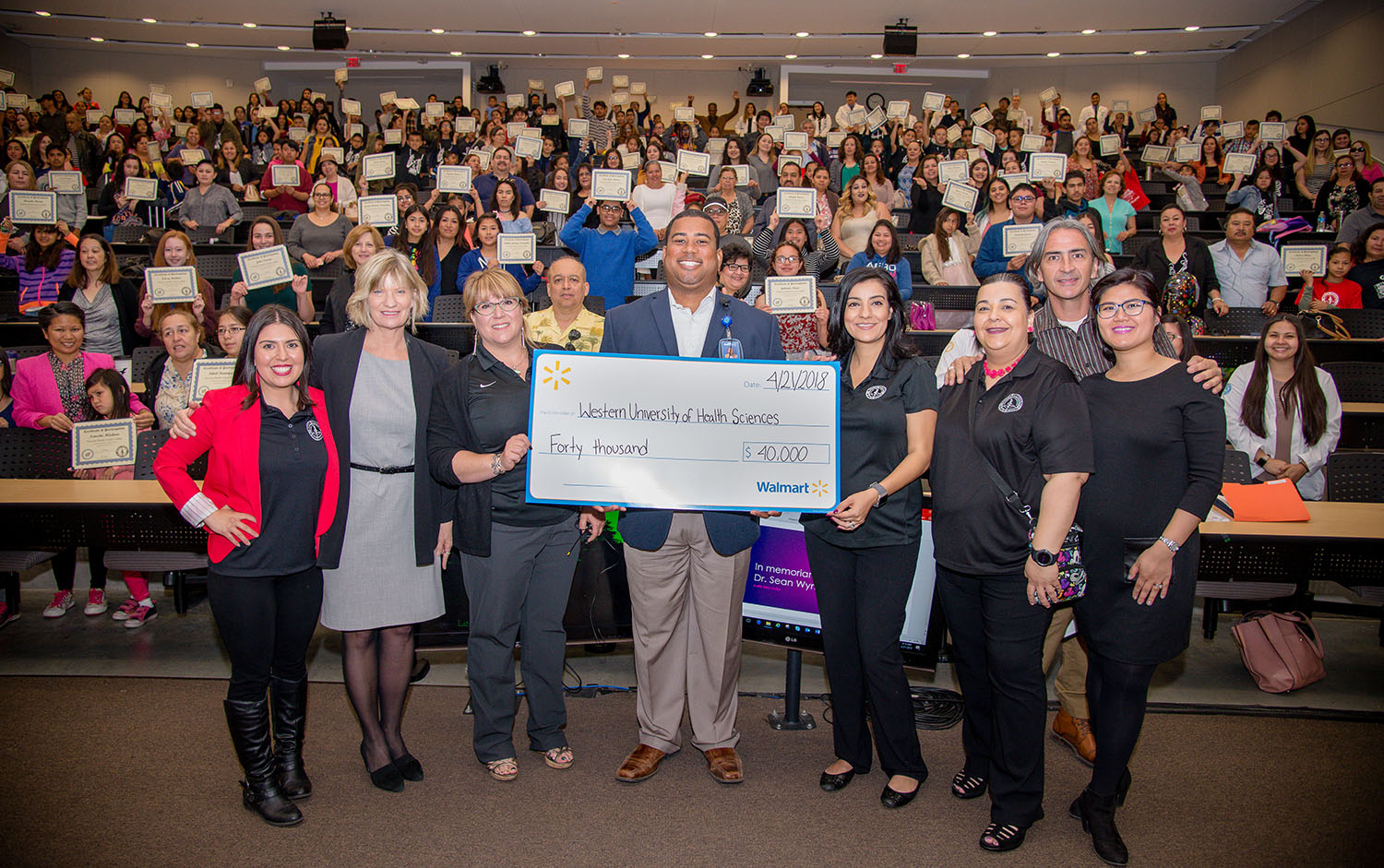 Walmart Foundation Awards WesternU Health Career Ladder $40,000 Grant