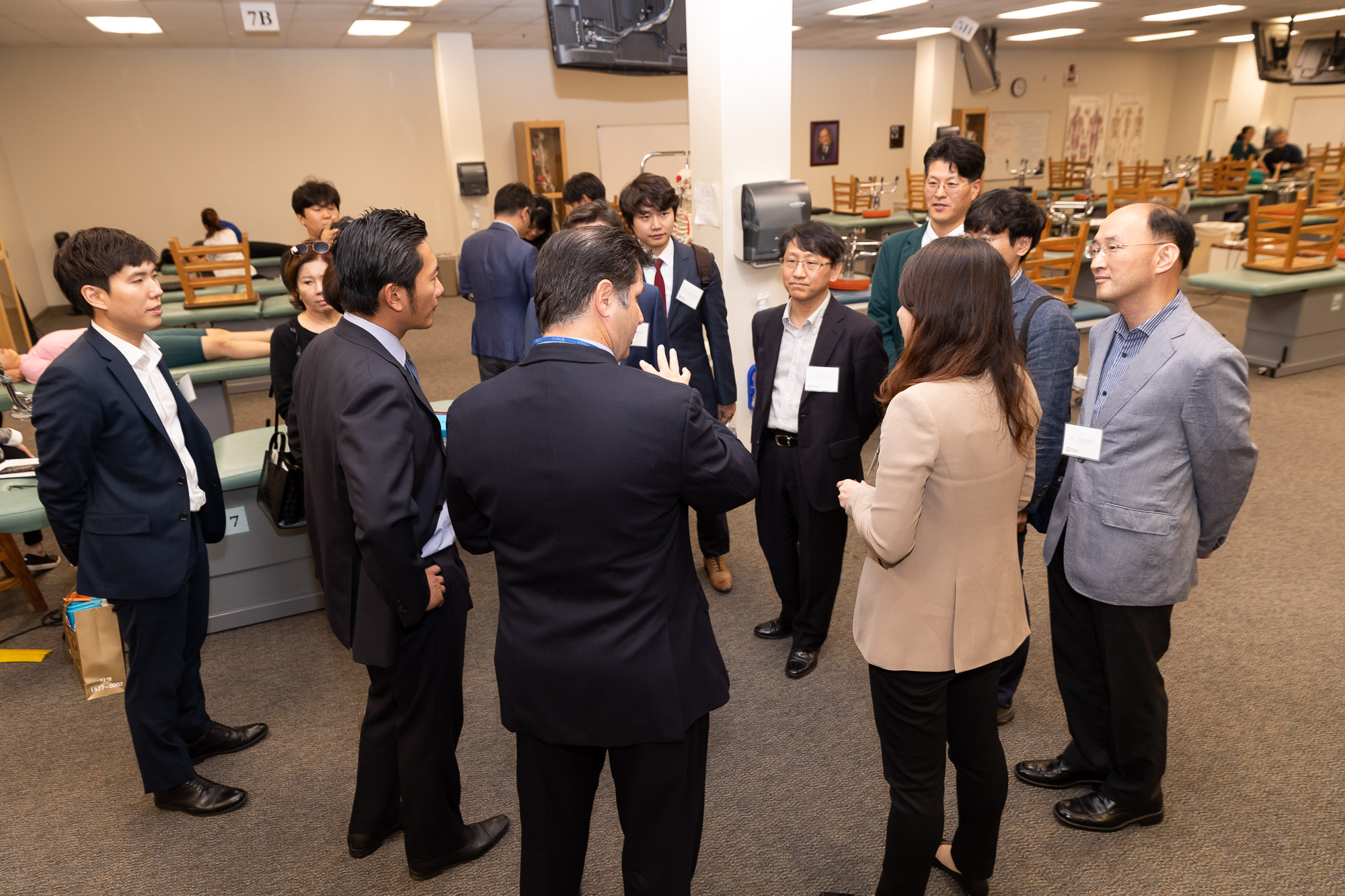 Korean Delegation Visits WesternU for Exploration of Osteopathic Medicine