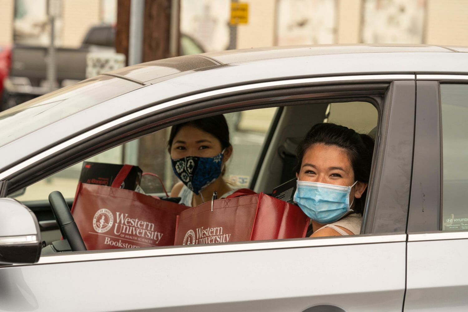 WesternU Students Begin Picking Up PPE And Medical Equipment For The New School Year