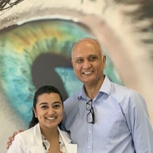 College Of Optometry Supporter and Donor Dr. Ed Hernandez Hires Alumna