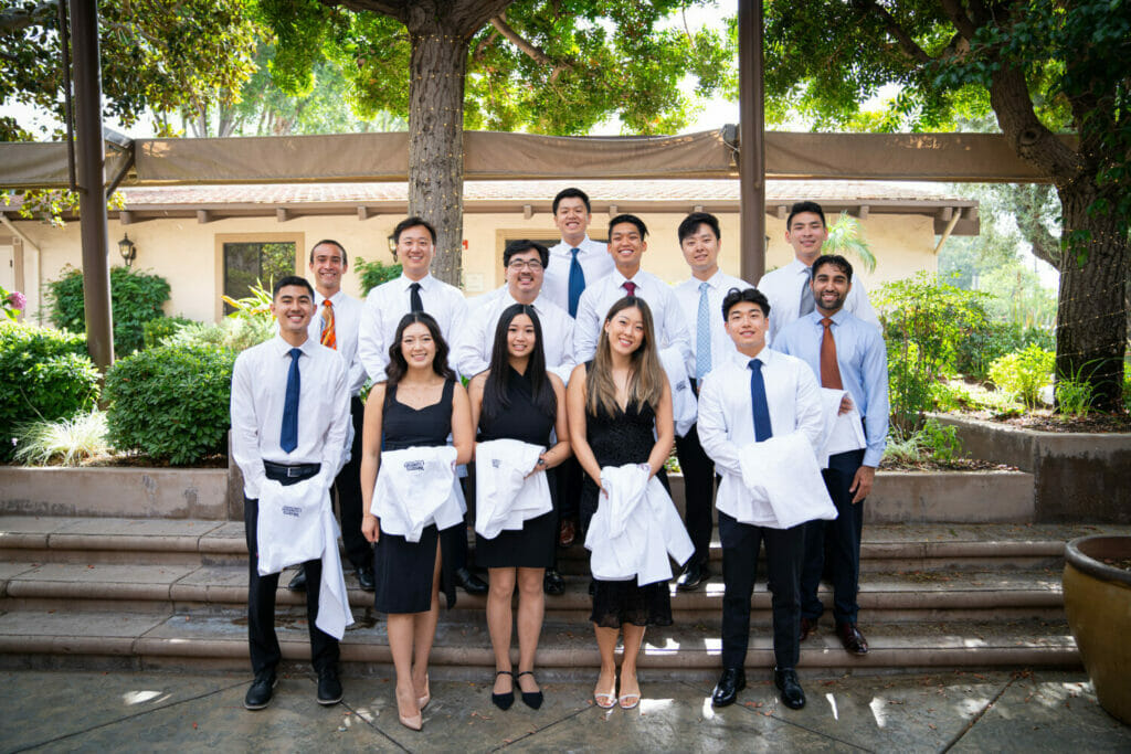 White coat outlet ceremony dress